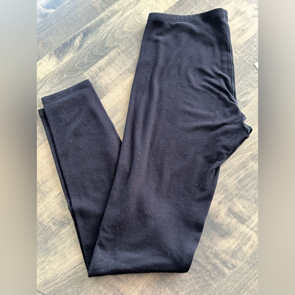 Uniqlo Black Leggings Stretchy Full-Length - Picture 6 of 6